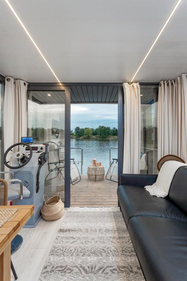 Lemuria Houseboat - Plywajacy Domek Na Wodzie Wrocław Exterior foto