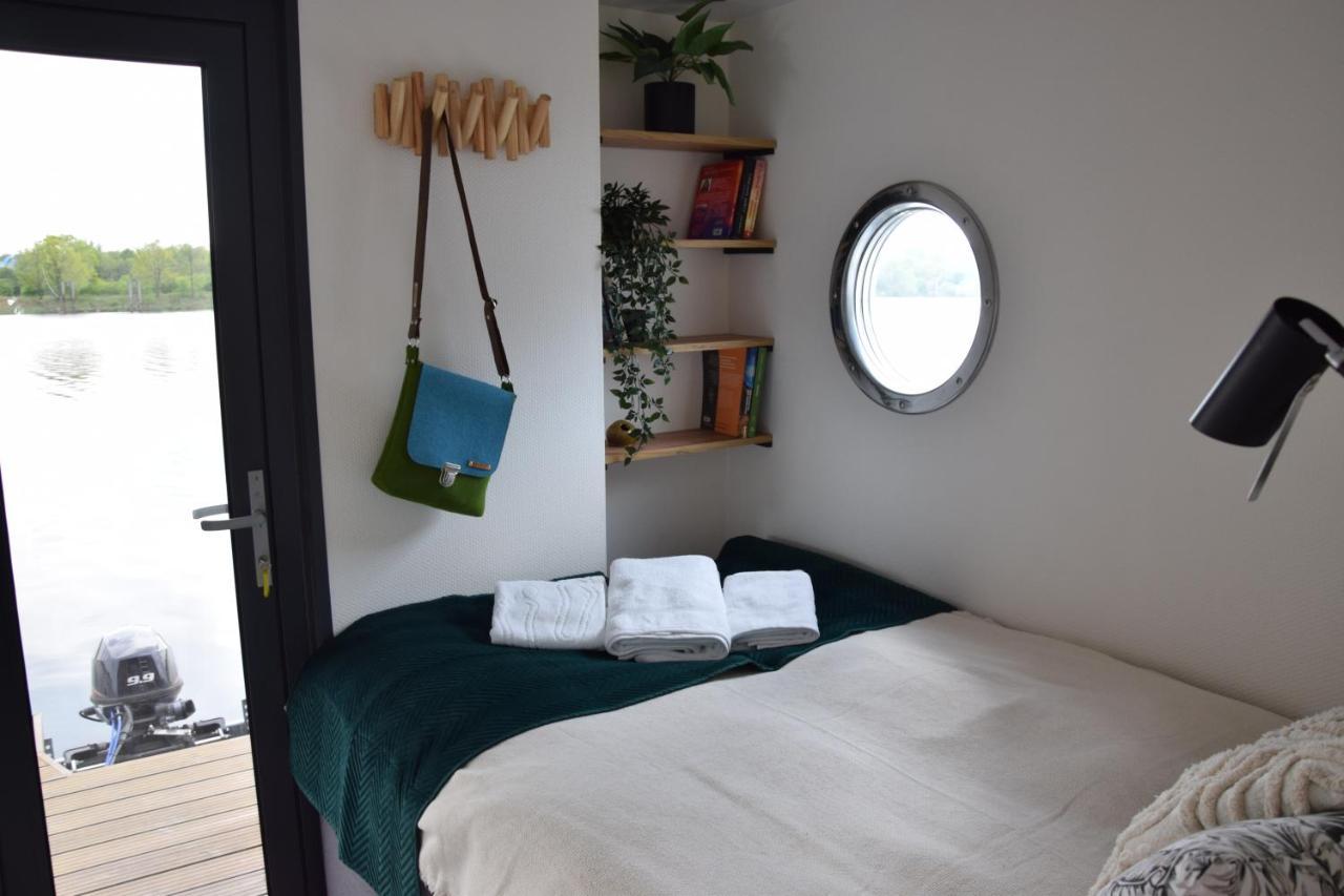 Lemuria Houseboat - Plywajacy Domek Na Wodzie Wrocław Exterior foto